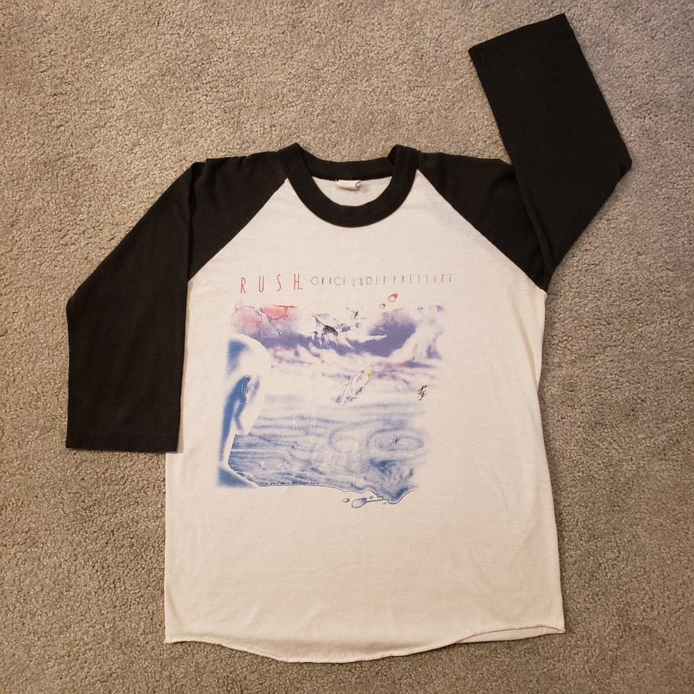 Vintage 1984 Rush Concert Tour T-Shirt